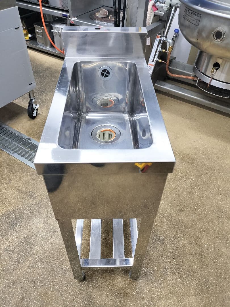業務用小型シンク　幅30cm 奥行60cm 高80cm〜