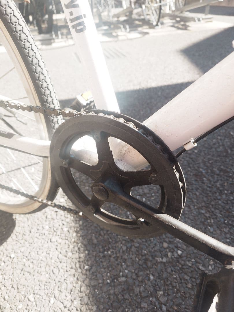 2/28迄出品　GRAPHIS クロスバイク ホワイト 700C