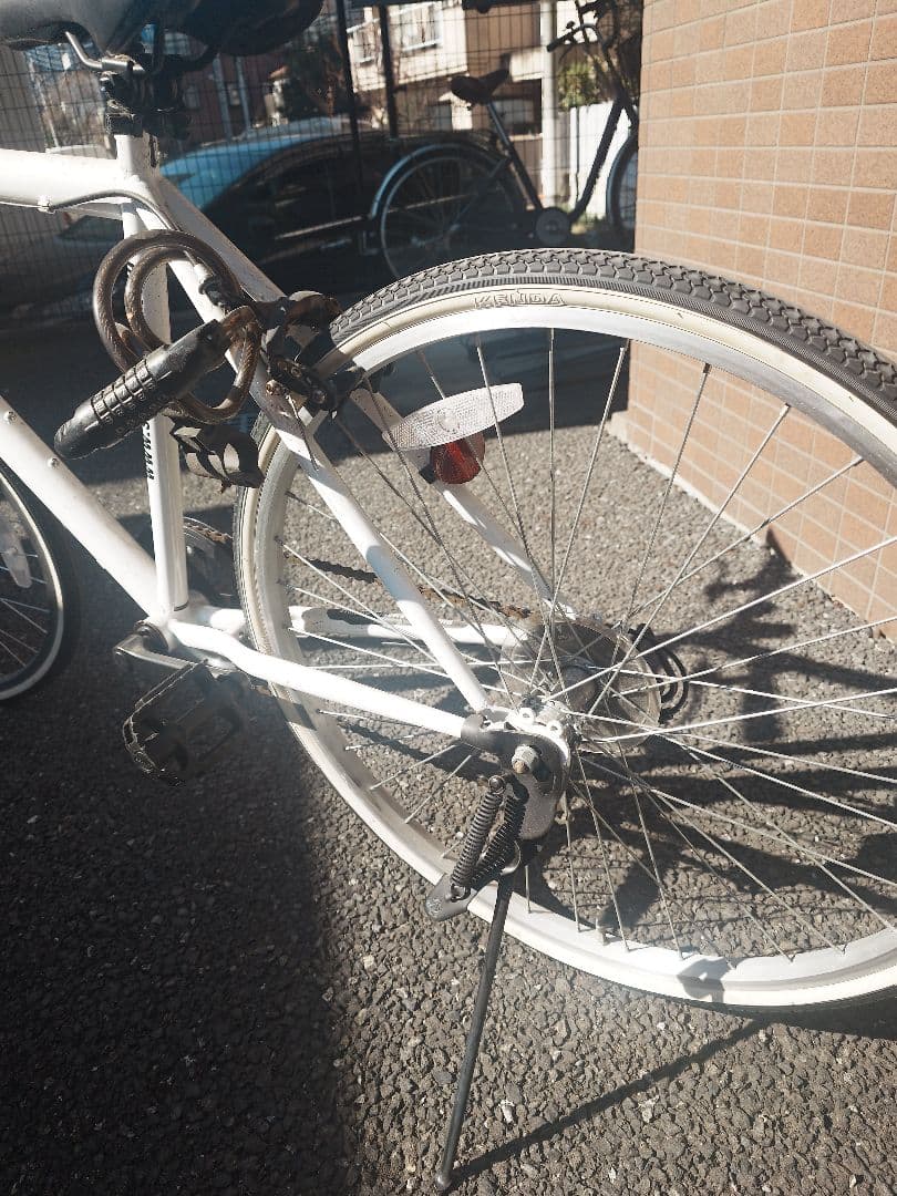 2/28迄出品　GRAPHIS クロスバイク ホワイト 700C