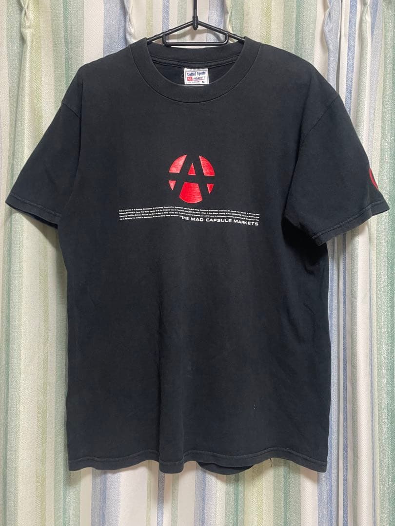 THE MAD CAPSULE MARKETS Tシャツ Mサイズ 黒 バンドT