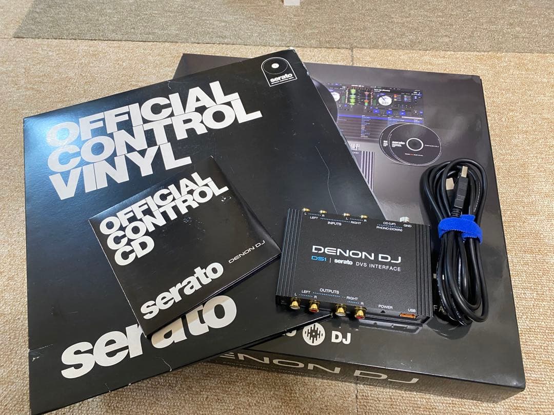 【DENON DJ DS1】serato DJ DVS インターフェース