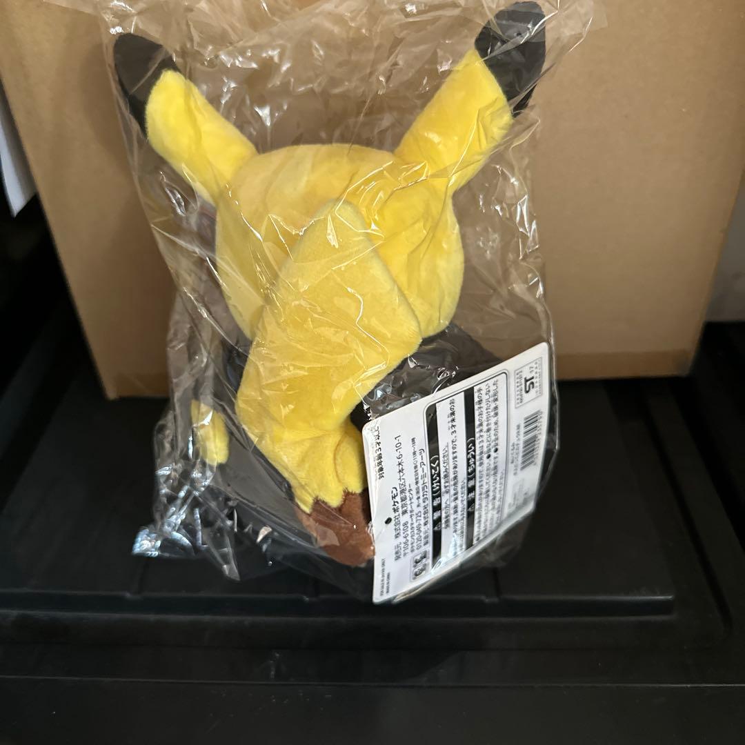 新品 タグ付 ポケモンセンター ボスごっこ ぬいぐるみ ピカチュウ