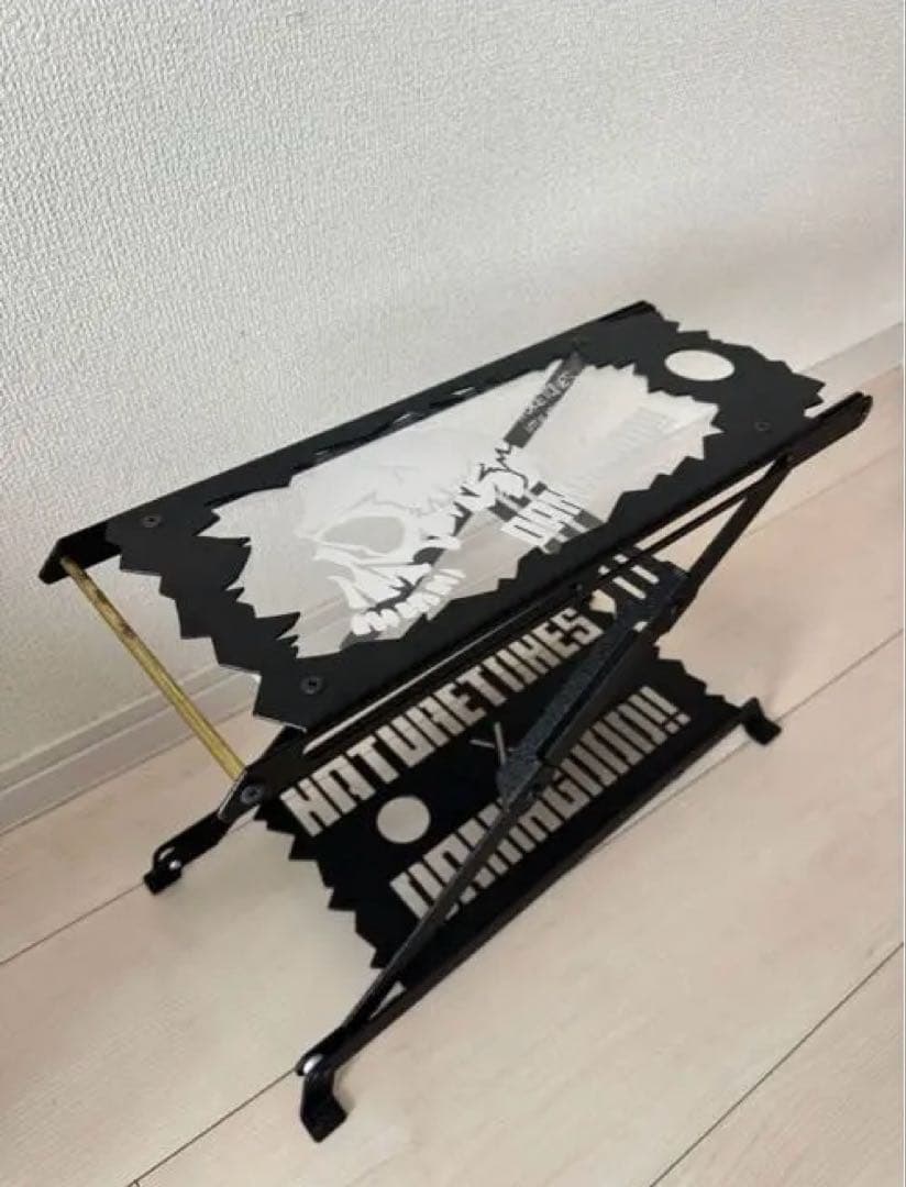 DAMNGOOD!! スカルデザイン アウトドアテーブル