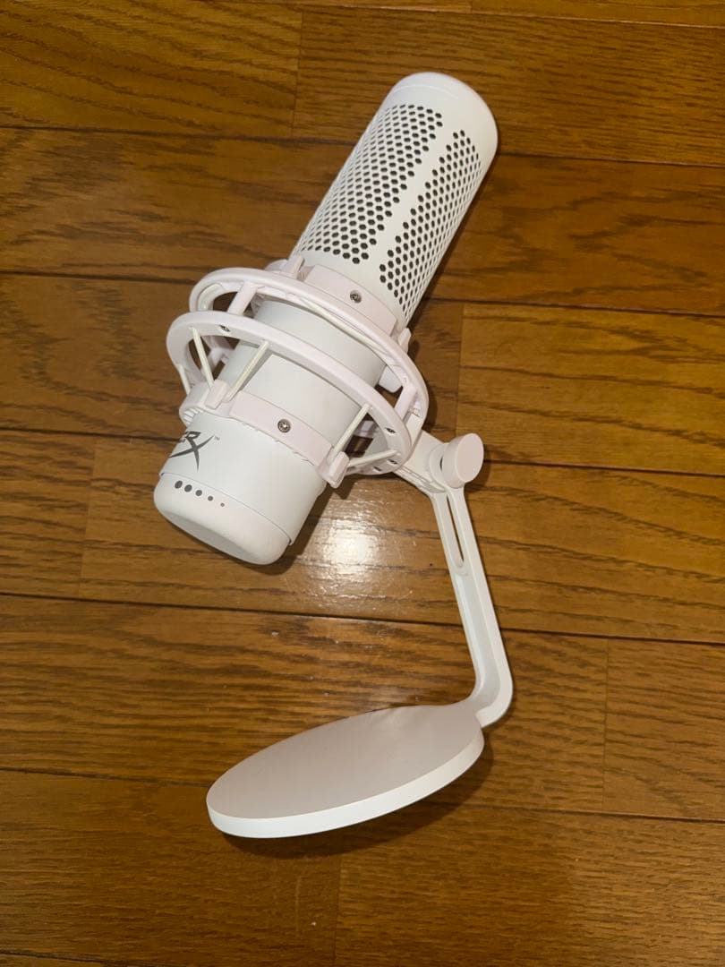 HYPERX ホワイト コンデンサーマイク