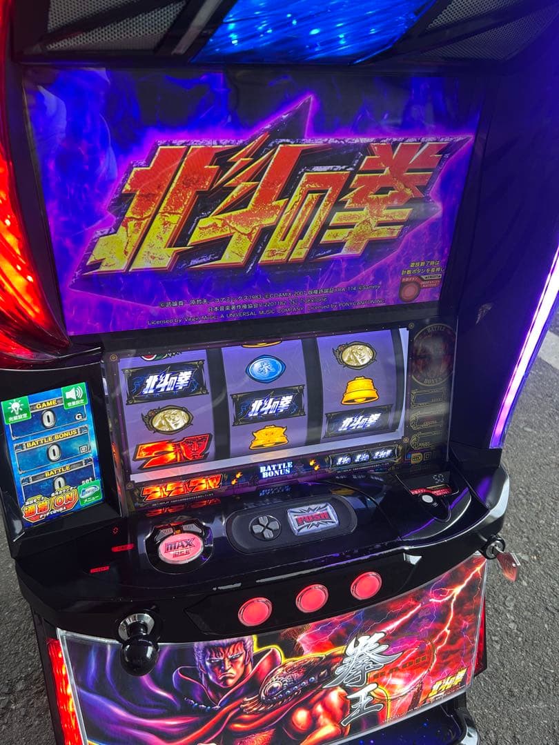 Lパチスロ北斗の拳AD XR 拳王パネル　スマスロ　実機　家庭用　送料込み