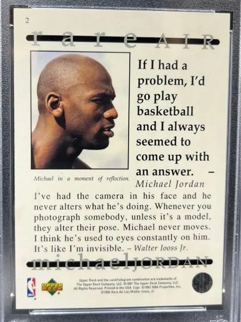 PSA10 マイケル ジョーダンrare Air / Jordan NBA