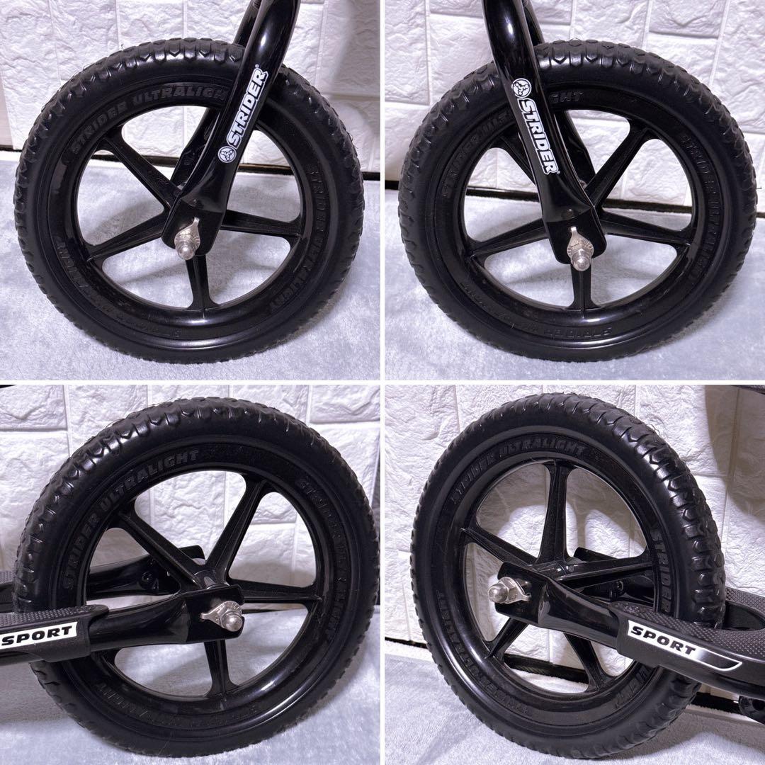 正規品【未使用級】ストライダー スポーツモデル 12インチ ブラック