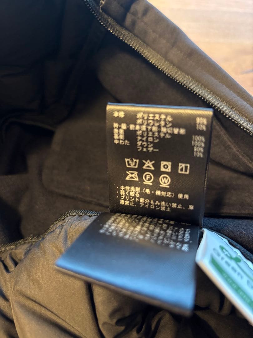 DESCENTE GOLF ブラック　ダウンジャケット サイズL