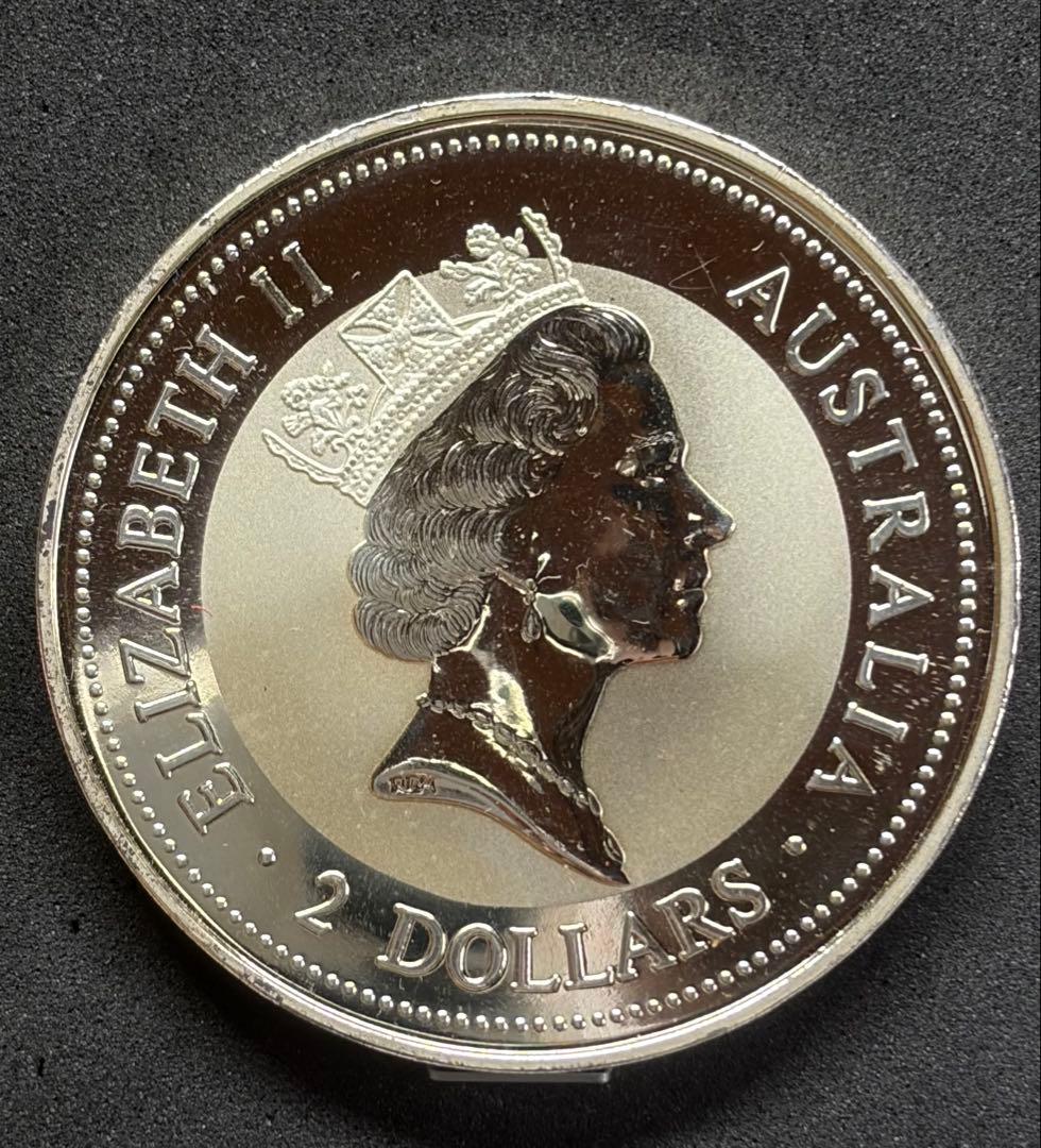 オーストラリア・クーカバラ銀貨 1997年 2ドル