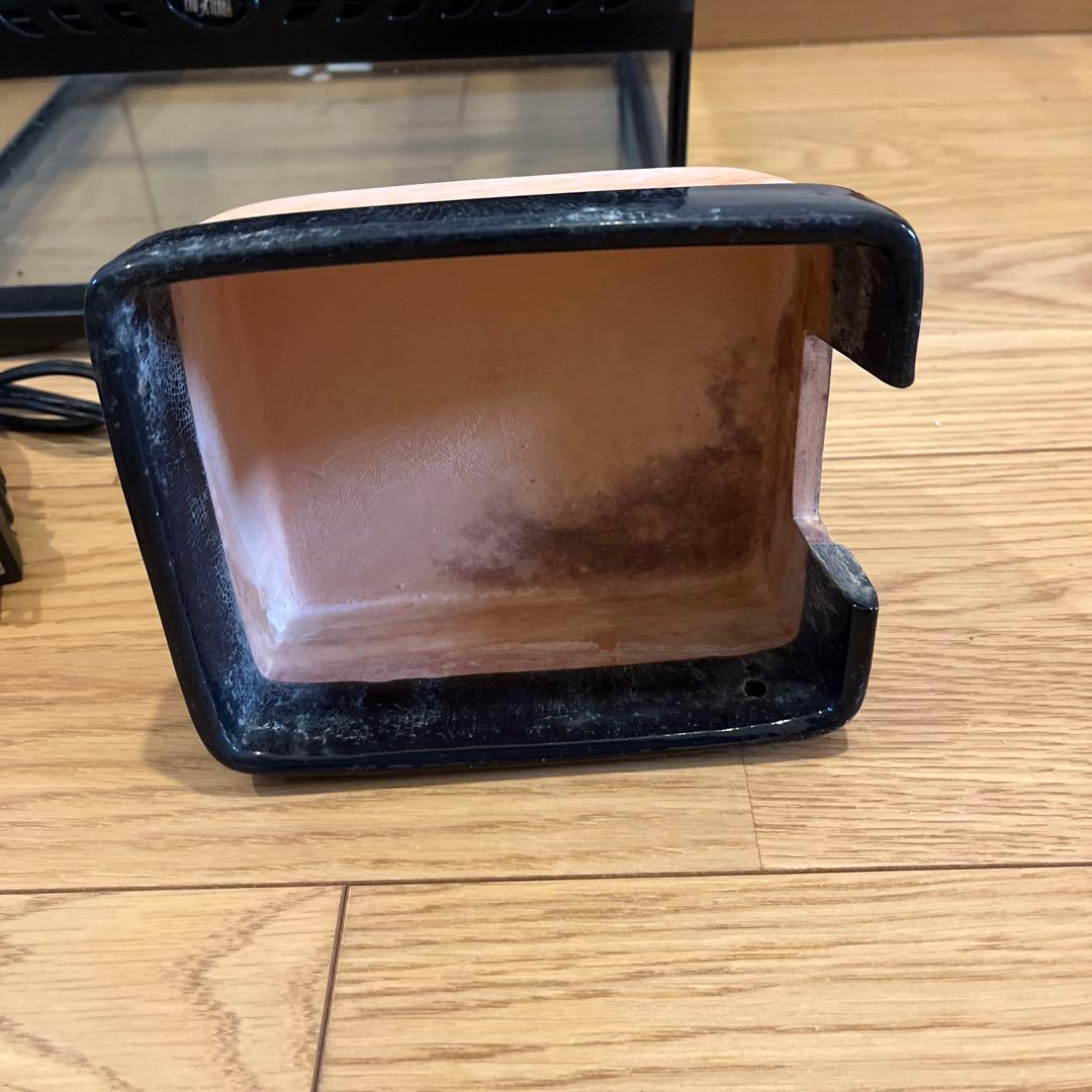 爬虫類　ケージ 飼育　セット　水皿　ヒーター　ウェットシェルター　バスキング