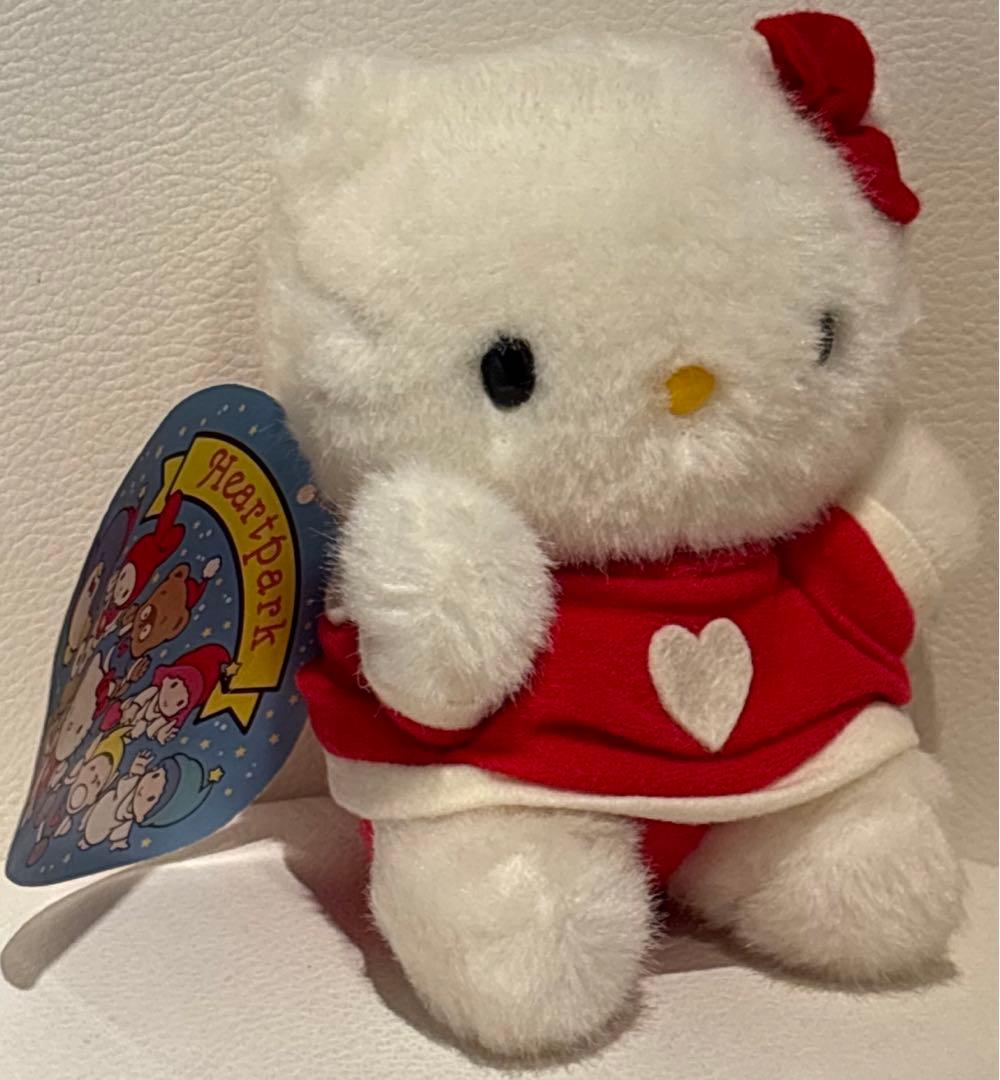 ハローキティ サンリオ　ハートパーク キティ 1991年 新品タグ付き