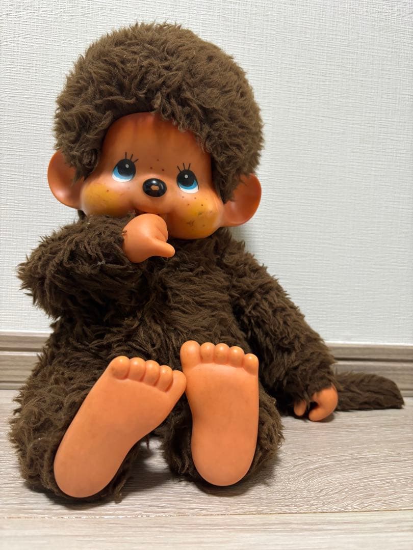 昭和レトロ　モンチッチ初代Lサイズ　ぬいぐるみ