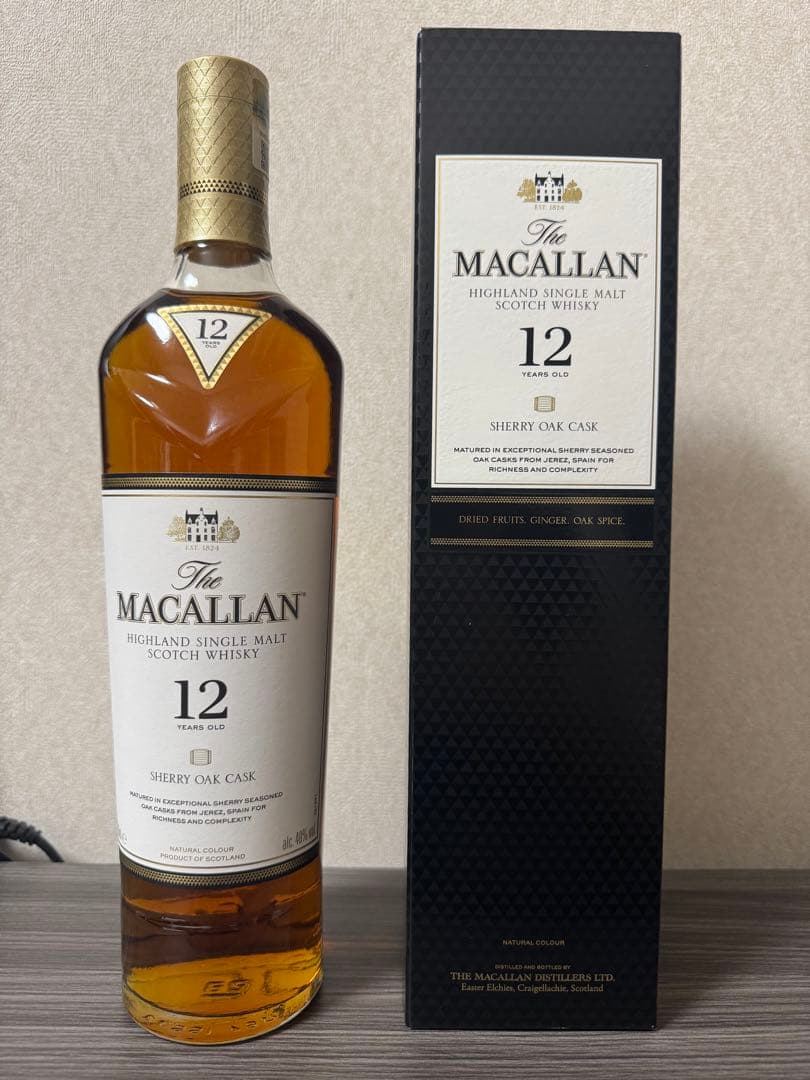 【新品】マッカラン 12年 シェリーオークカスク 700ml 40%