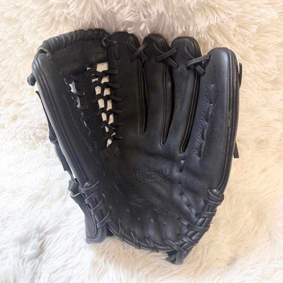 SSK 野球 グローブ 軟式 右投げ プロフェッショナル オールラウンド 黒