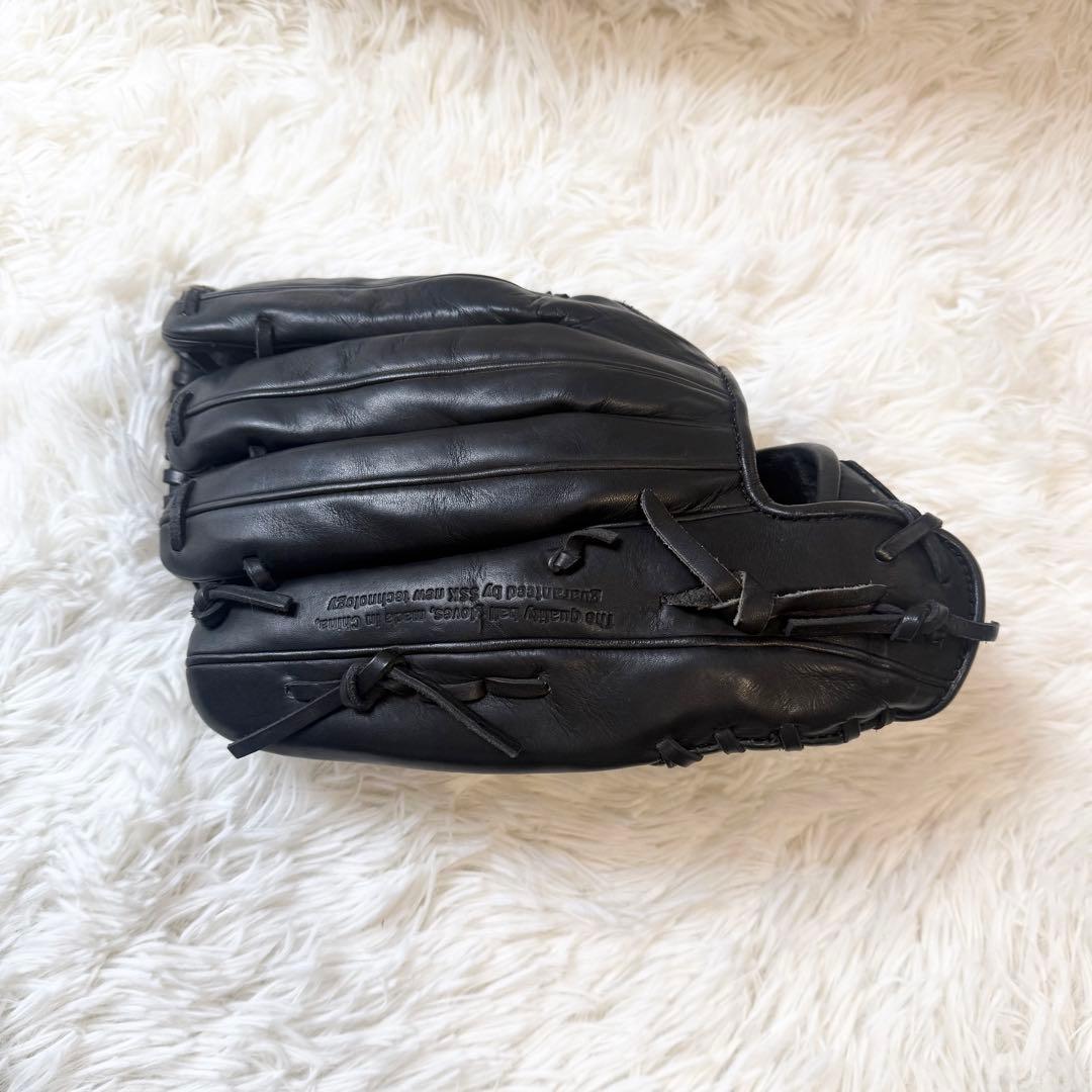 SSK 野球 グローブ 軟式 右投げ プロフェッショナル オールラウンド 黒