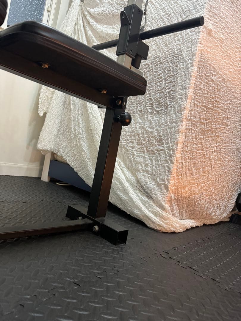 FIGHTING ROADベンチプレス　トレーニングベンチ バーベル付き