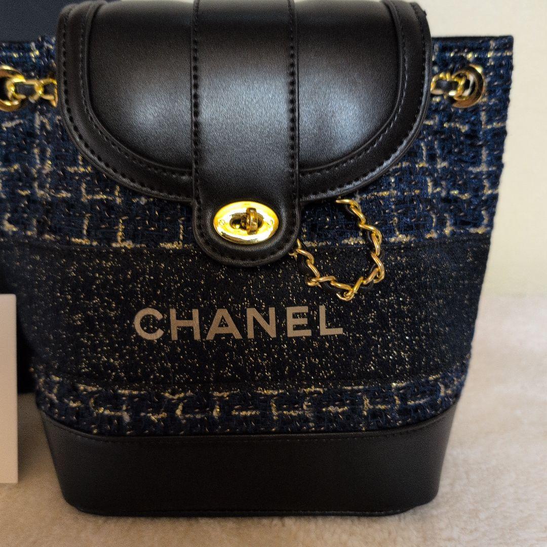 シャネル ノベルティ VIP 会員様ギフト ツイード2wayハンドバッグ