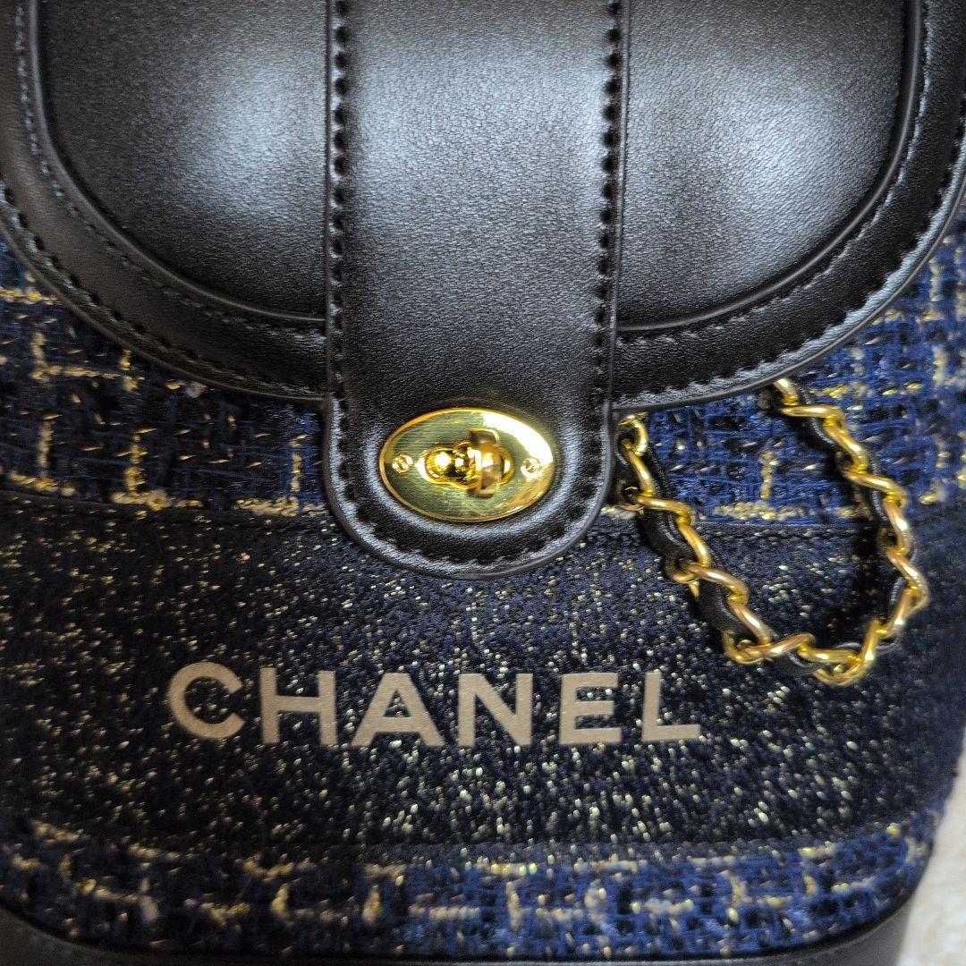 シャネル ノベルティ VIP 会員様ギフト ツイード2wayハンドバッグ