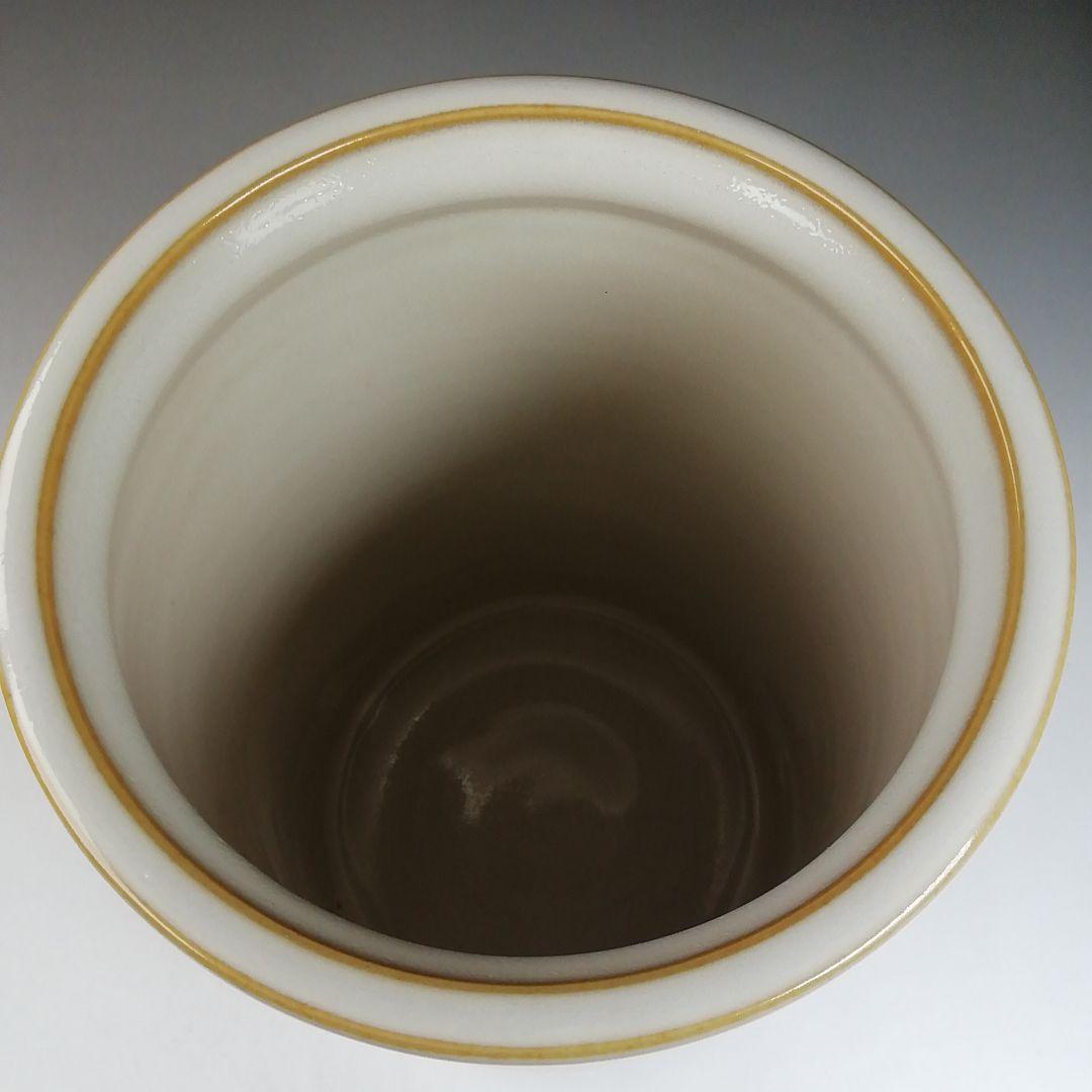 Ｗ７４　水指　『白磁　和蘭陀』『細水指』『加藤藤山 造』　共箱　茶道具