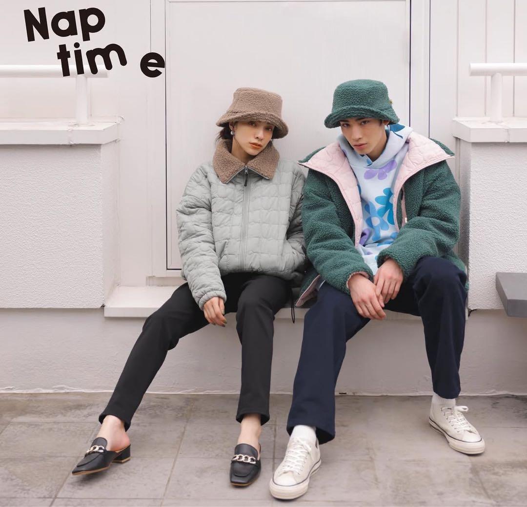 ナップタイム　naptime. Nissy 西島隆弘　ボアジャケット