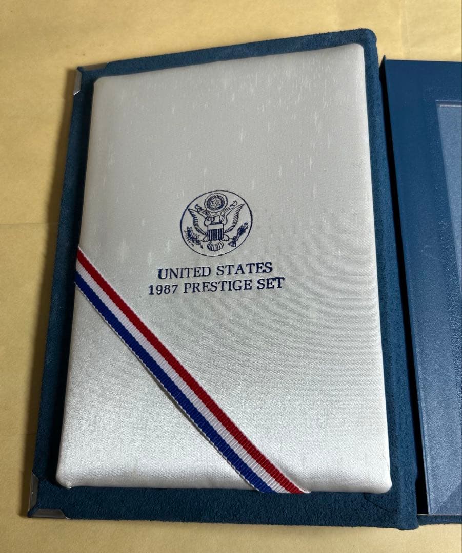 [1987年] アメリカプレステージ プルーフセット 鑑定書付き 本物保証