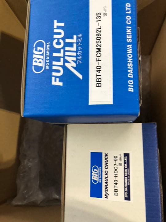 BIG フルカットミル　BT40