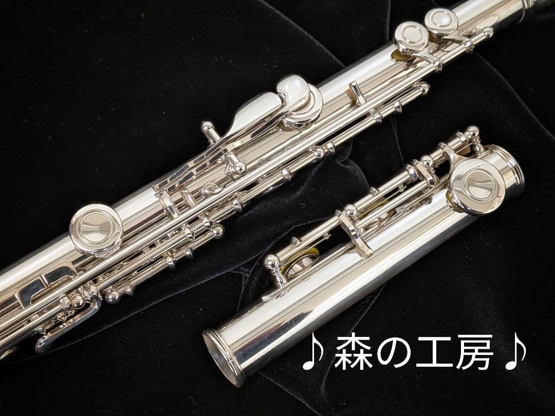 中古フルート専門店‼️部活応援‼️頭部管銀製 ヤマハフルートYFL311 Eメカ