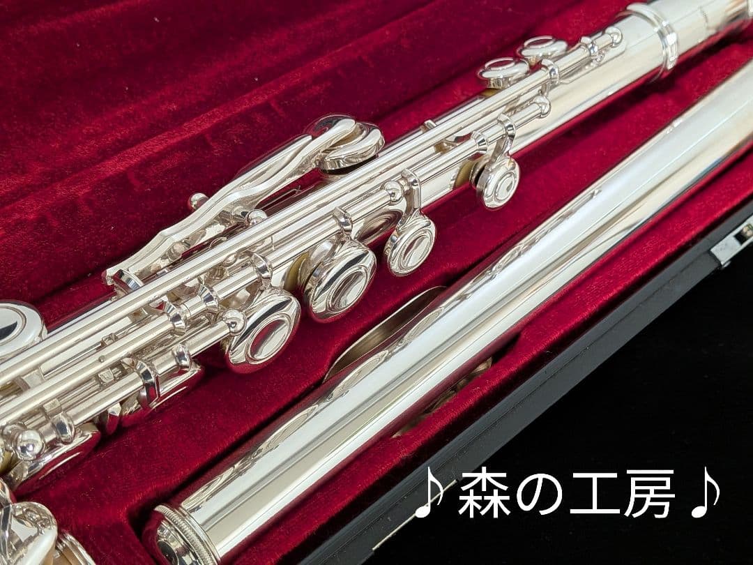 中古フルート専門店‼️部活応援‼️頭部管銀製 ヤマハフルートYFL311 Eメカ