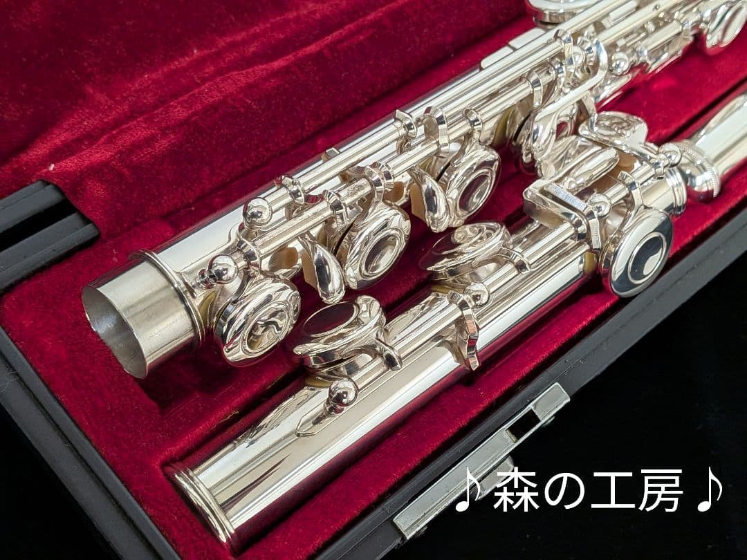 中古フルート専門店‼️部活応援‼️頭部管銀製 ヤマハフルートYFL311 Eメカ
