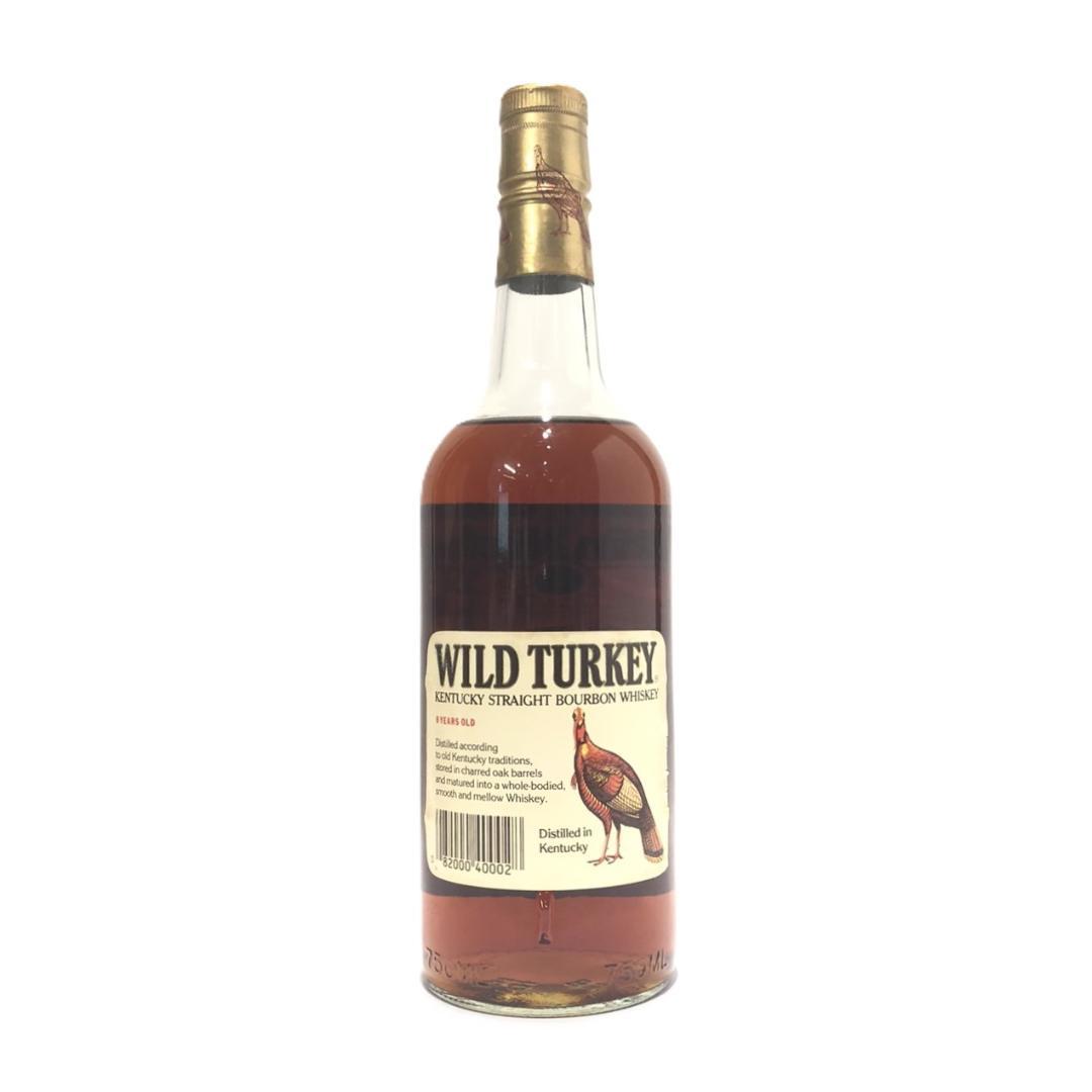 オールドボトル ワイルドターキー8年 750ｍl 50.5％ 化粧箱入り