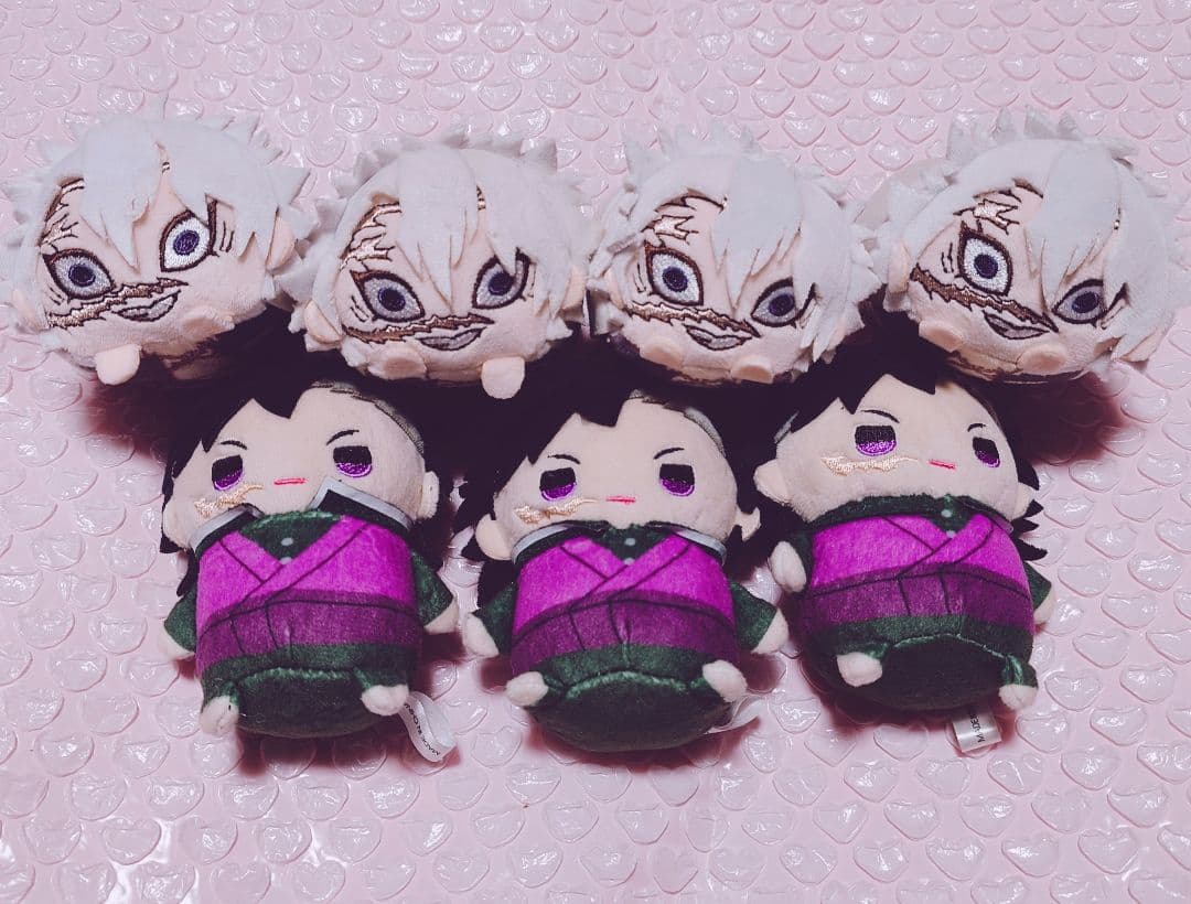 鬼滅の刃 不死川玄弥 不死川実弥 まめめいと もちころりん ぬいぐるみマスコット