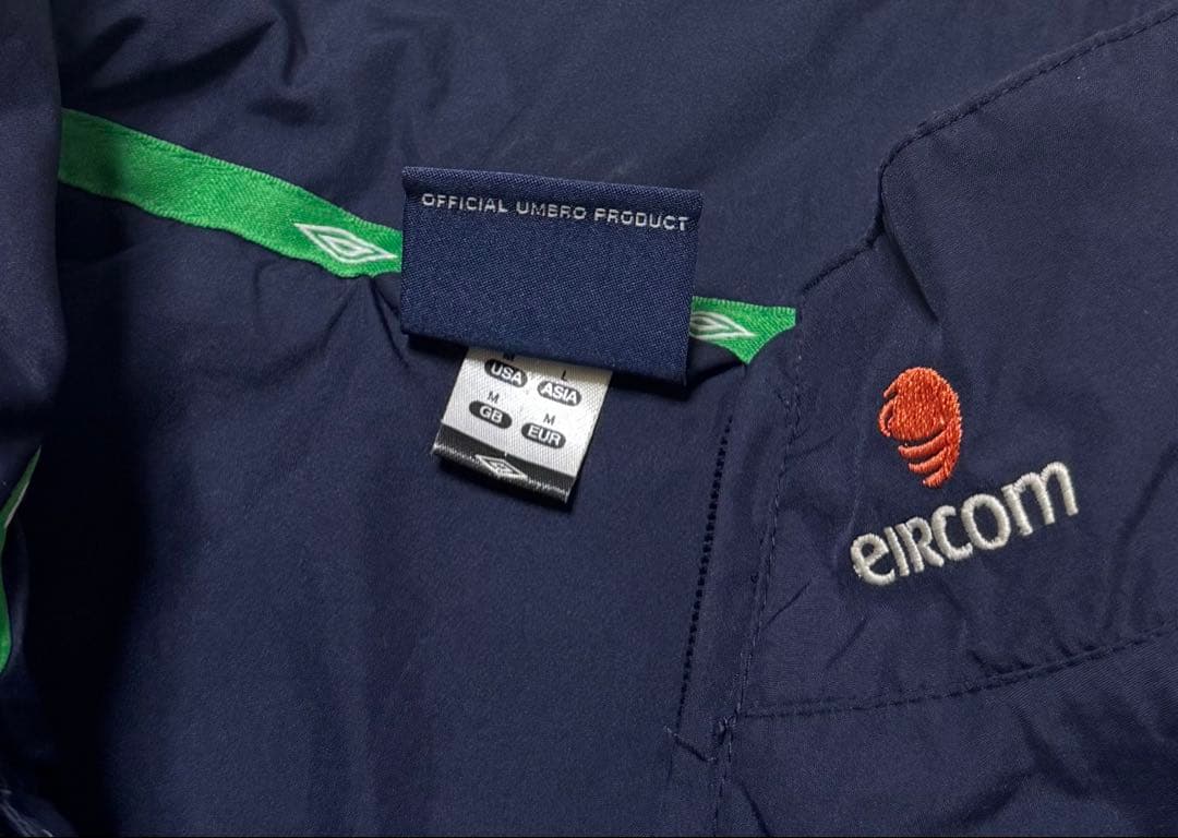umbro アイルランド代表　トラック　ジャケット