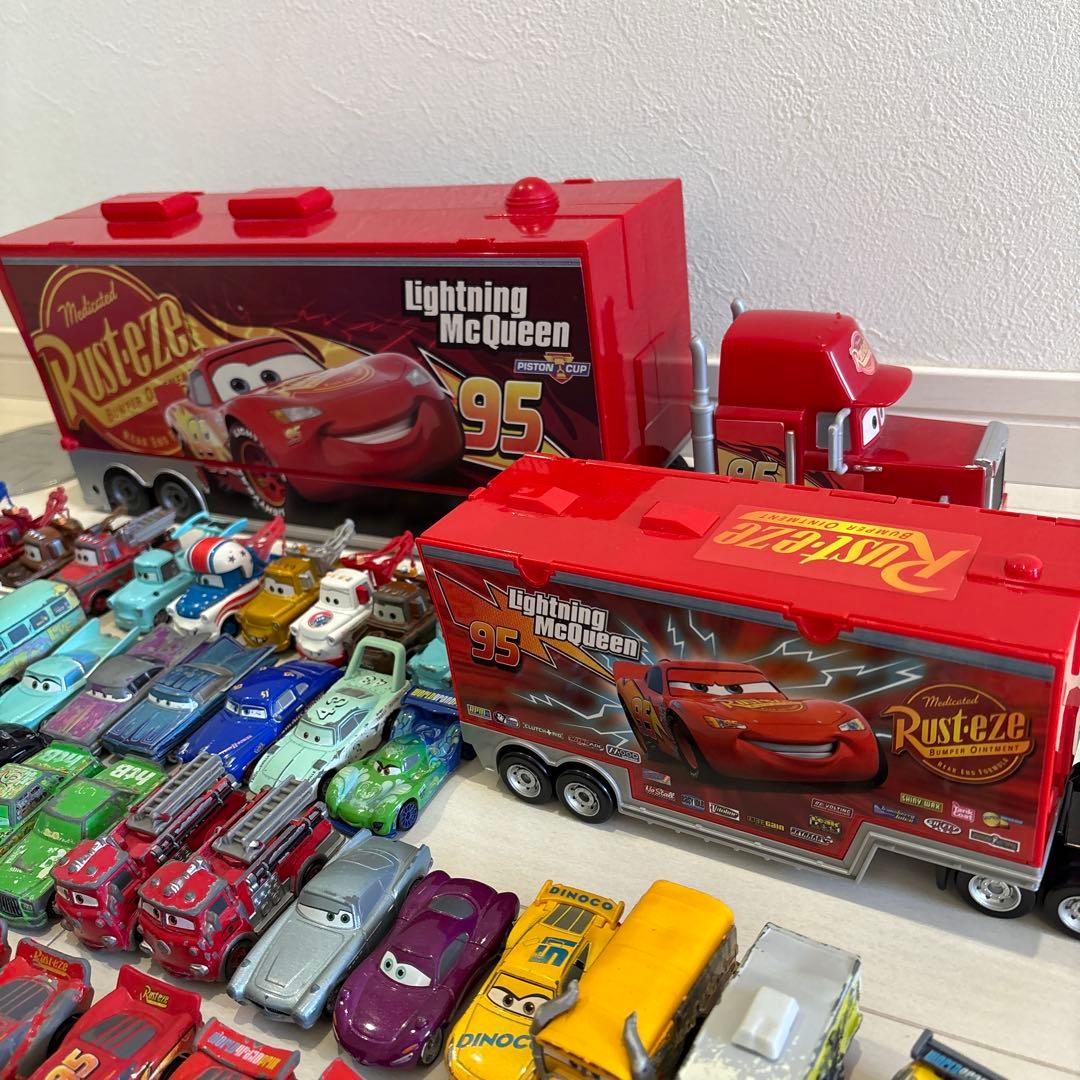 カーズ　まとめ売り　廃盤　レア　含む　大きなマックトレーラー　マックイーン