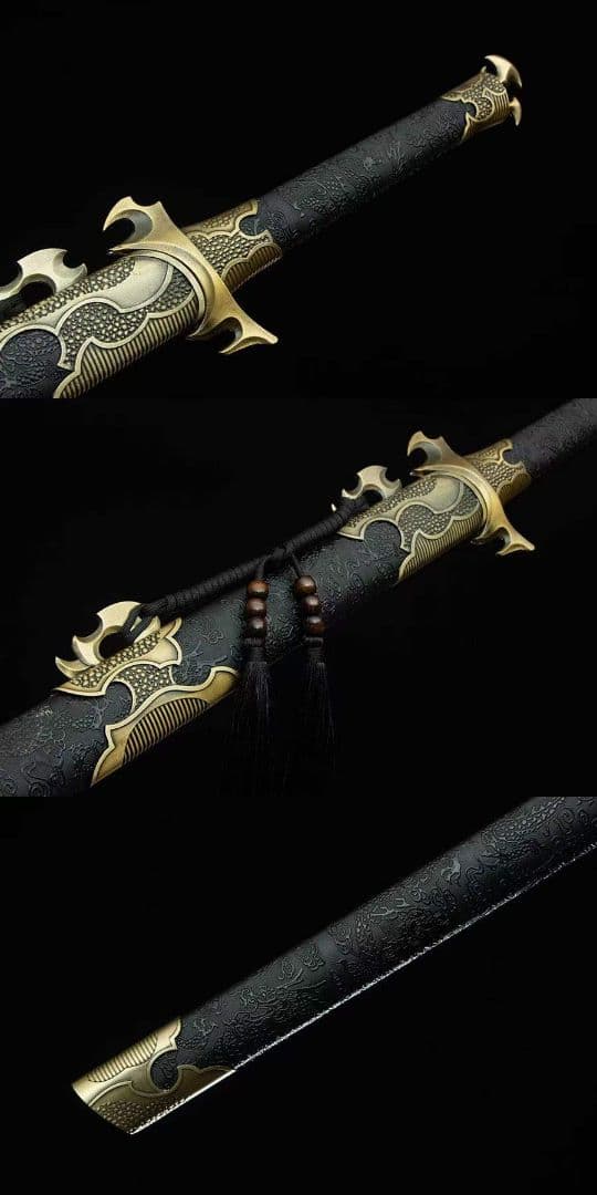 裂棘戦刀-高性能マンガン鋼 古兵器   武具　刀装具　日本刀　模造刀   居合刀