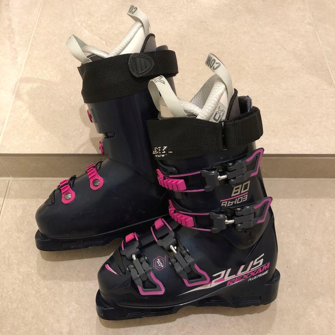 REXXAM レクザム スキーブーツ 22.0〜22.5㎝ フレックス80