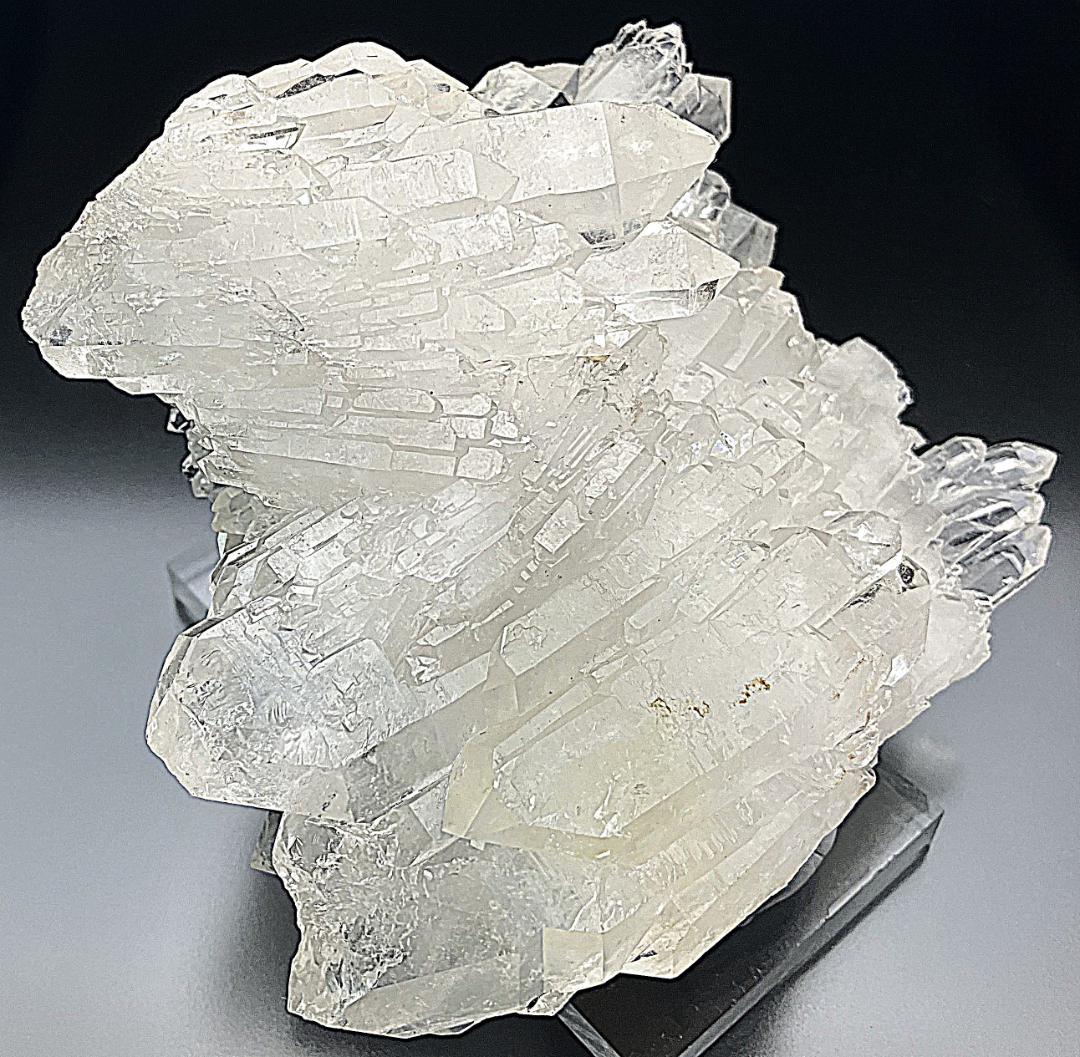 USA アーカンソー州　ダブルポイントクォーツクラスター　　水晶原石