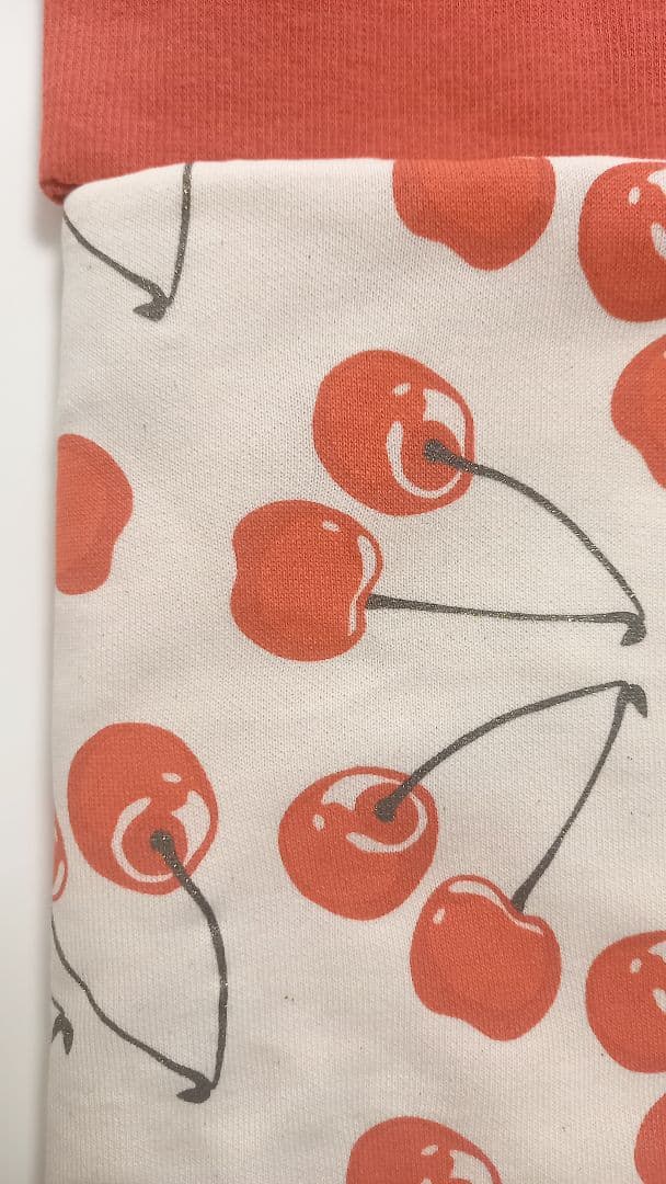 赤いチェリーの犬の服