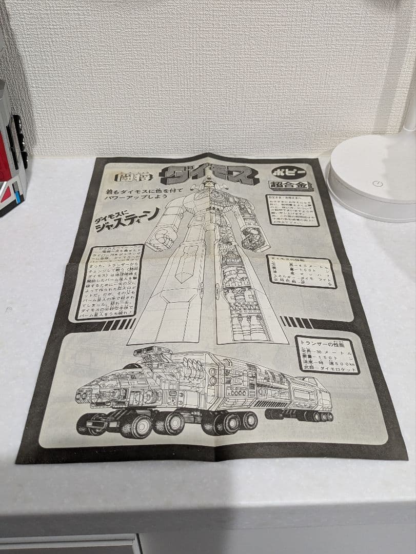 【美品】ポピー 超合金 DX ダイモス 検 コンバトラー ボルテス マジンガー