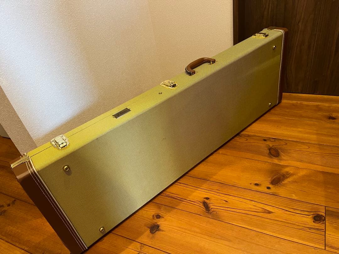 エレキベース用　MOMOSE ツイード　ハードケース