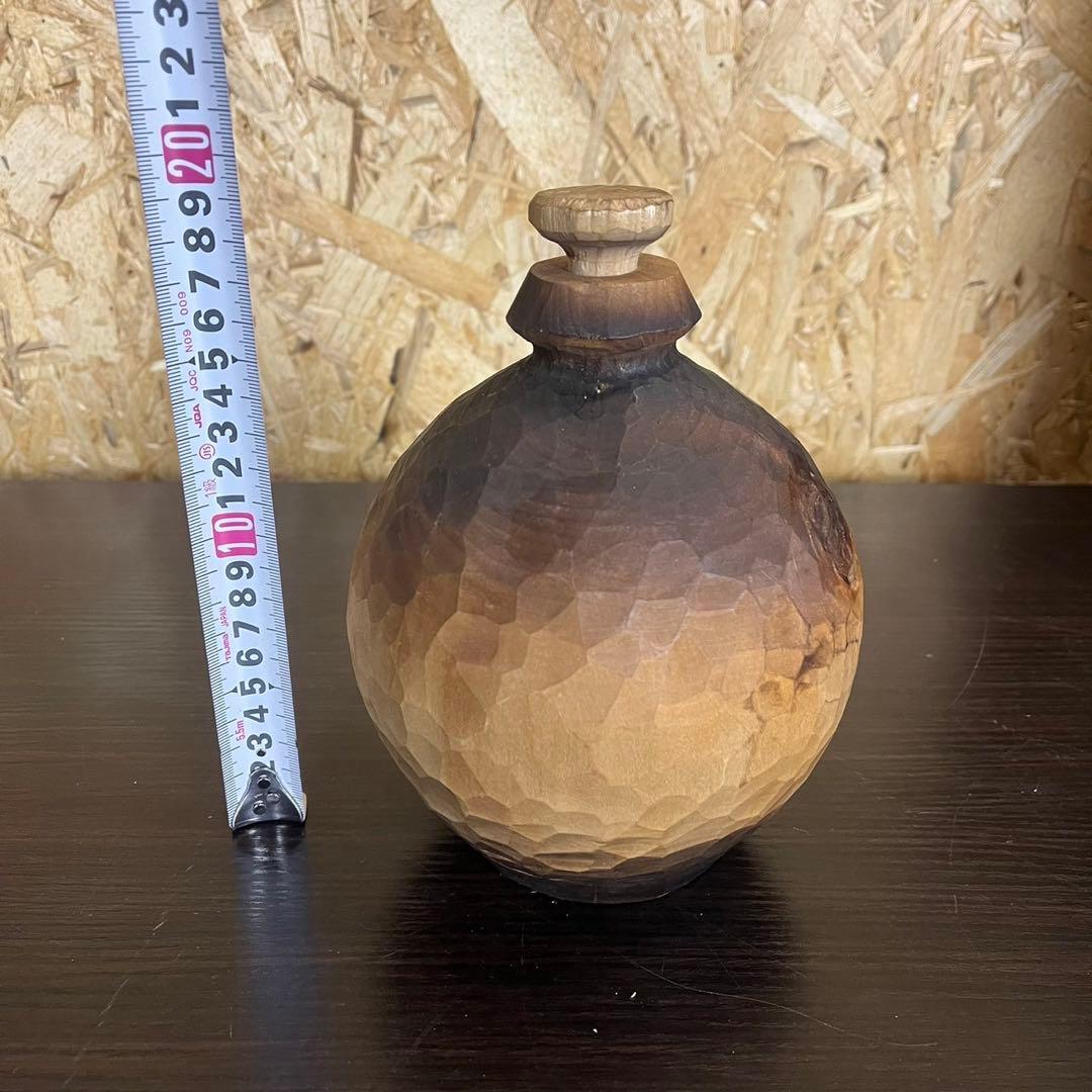 【希少】狸　木彫り 置物　一刀彫　アンティーク　ヴィンテージ　レトロ　縁起物