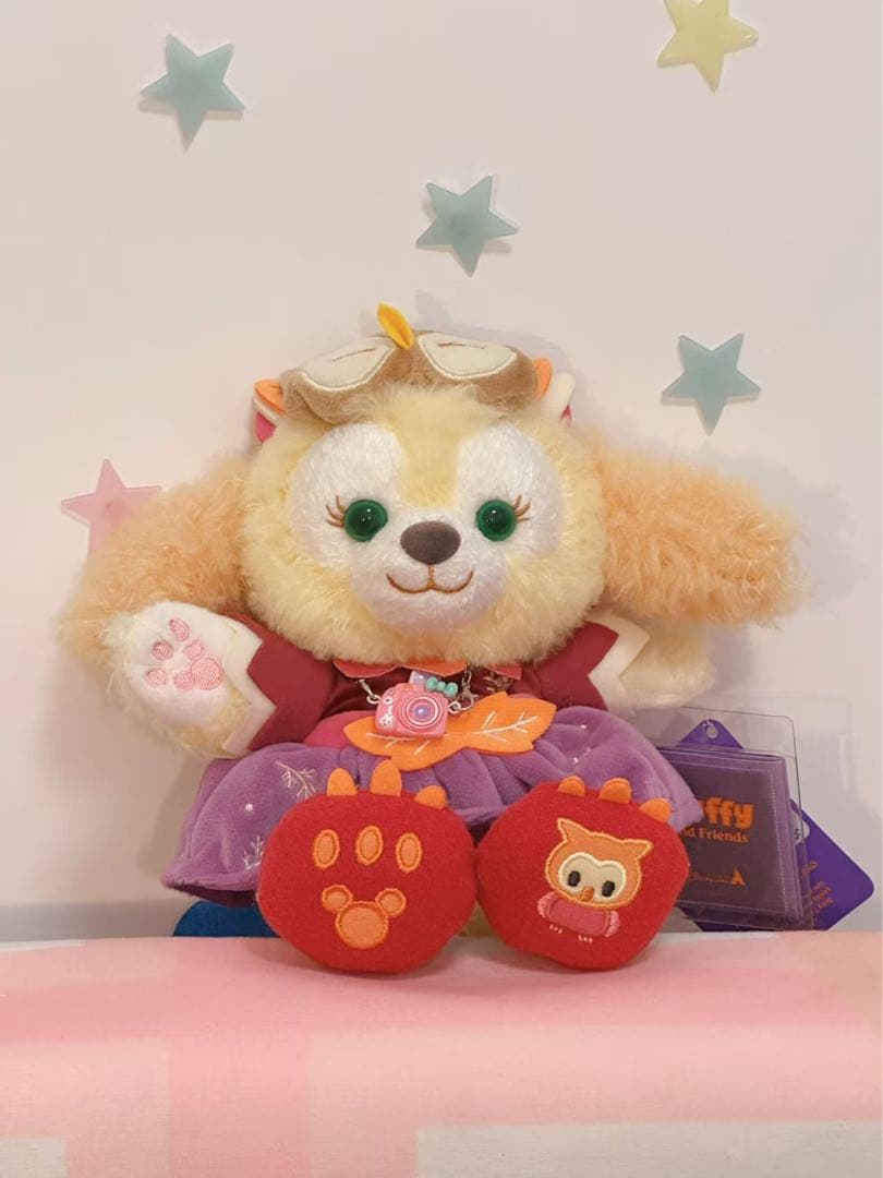 お顔厳選　上海ディズニー　リラックス　クッキーアンSSぬいぐるみ9840