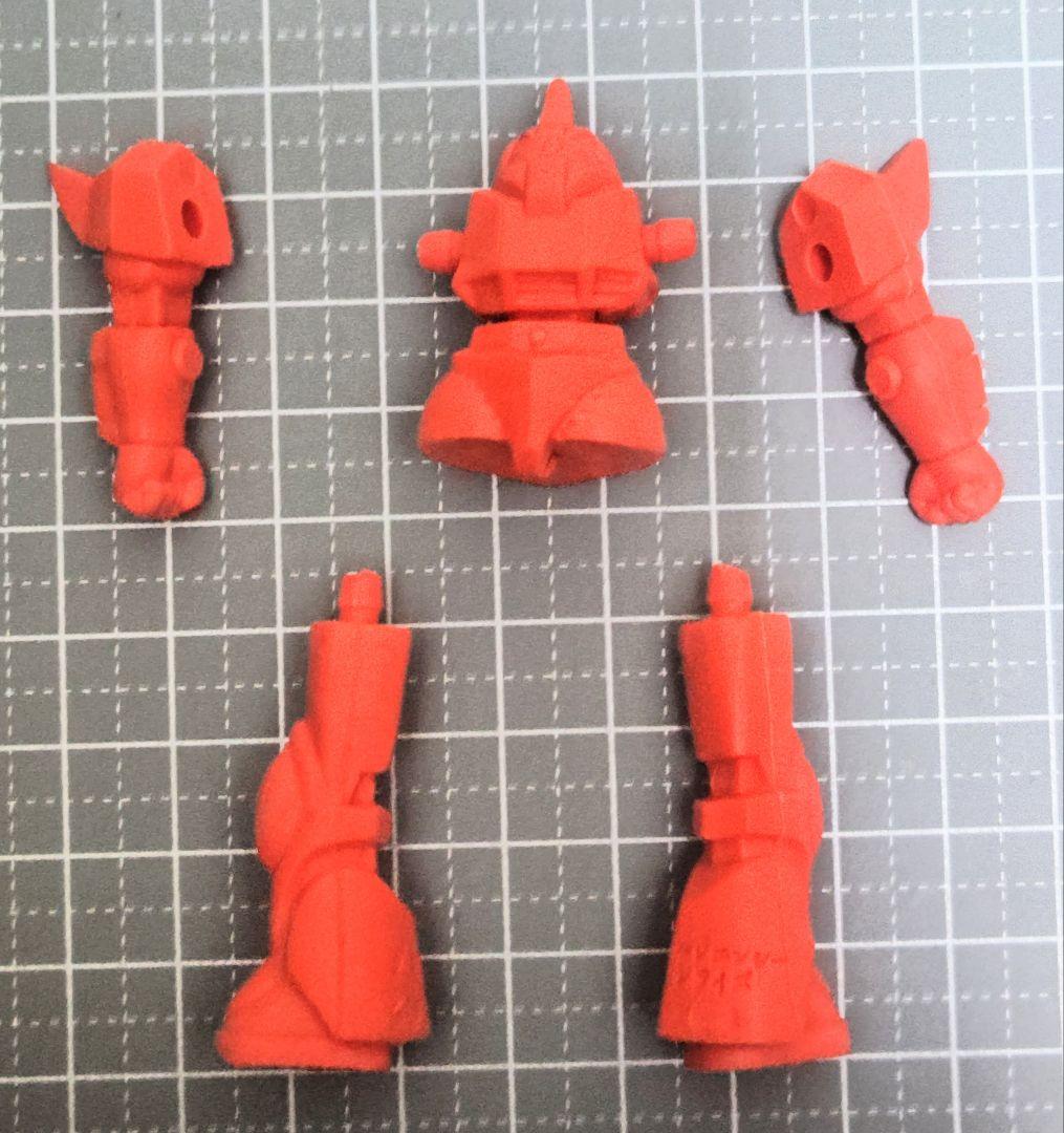 未使用 1979 　クローバー合体消しゴムシリーズガンダムモビルスーツ パート3