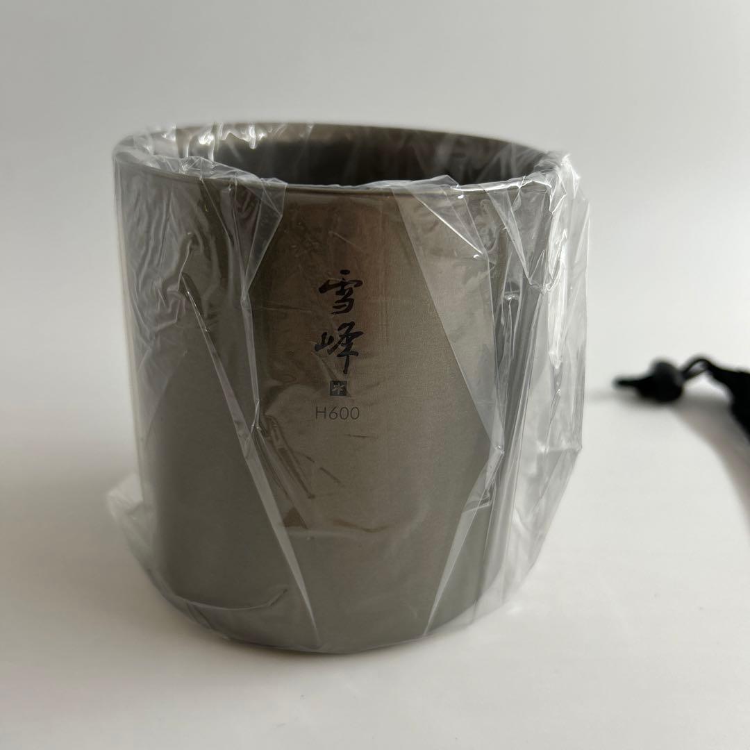 スノーピーク 雪峰H600 スタッキングマグ 600ml【未使用】