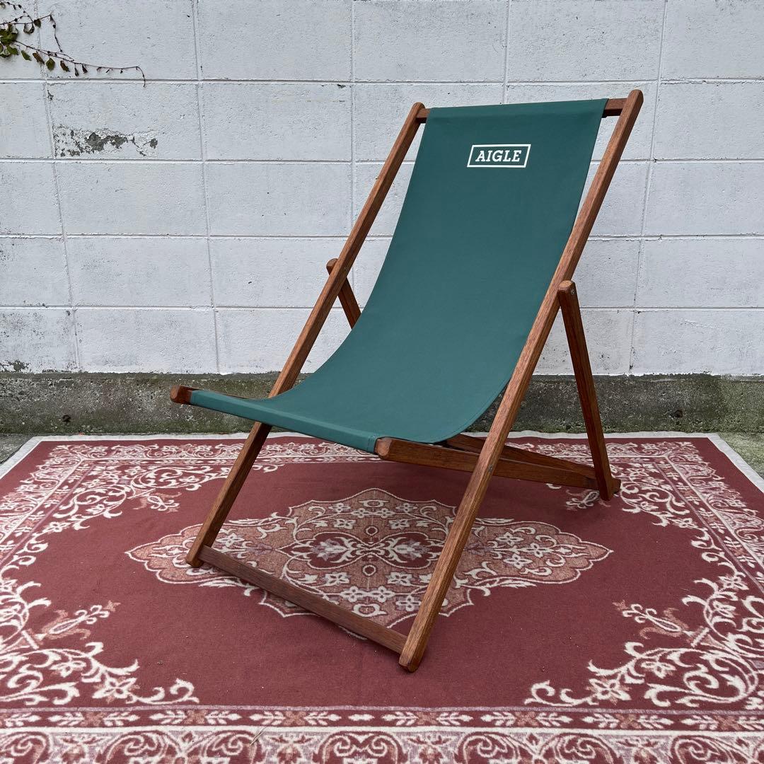 オーストラリア製◾️AIGLE × SOU WESTER 折りたたみチェア
