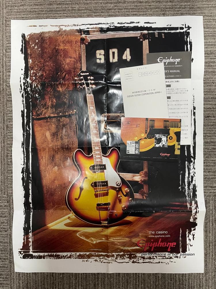 Epiphone/エピフォン【EEシリアル】DOT VS/サンバースト