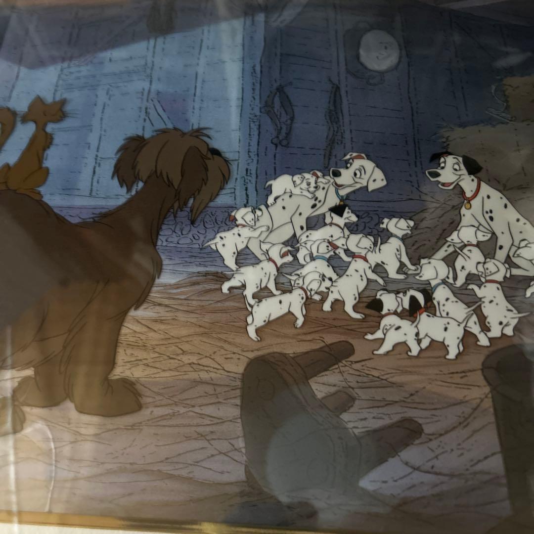 101匹わんちゃん セル画 500枚限定 ディズニー 手書き