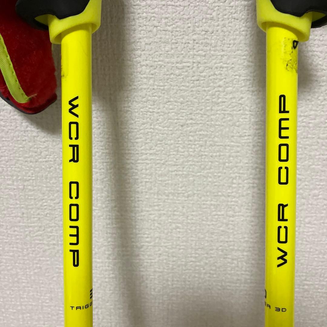【美品】LEKI WCR COMP ストック 117cm