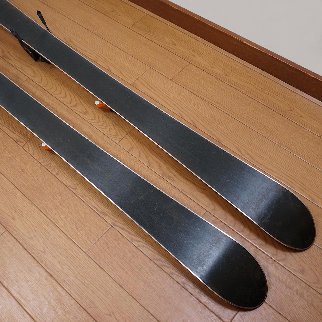 メンテ済 130cm 靴24cm ROSSIGNOL スキーセット