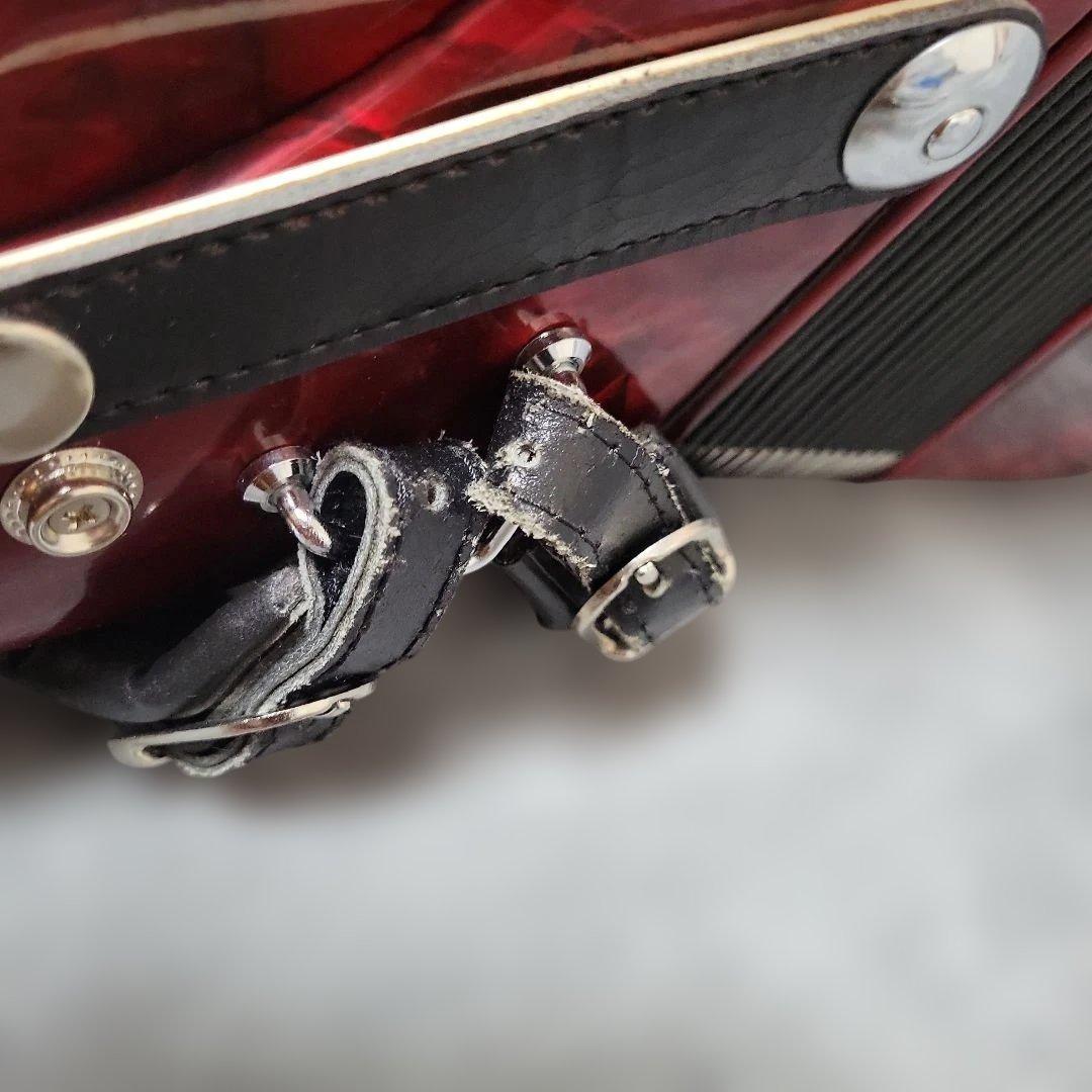 キョーリツ ACD-500/RD アコーディオン 赤 ケース付き