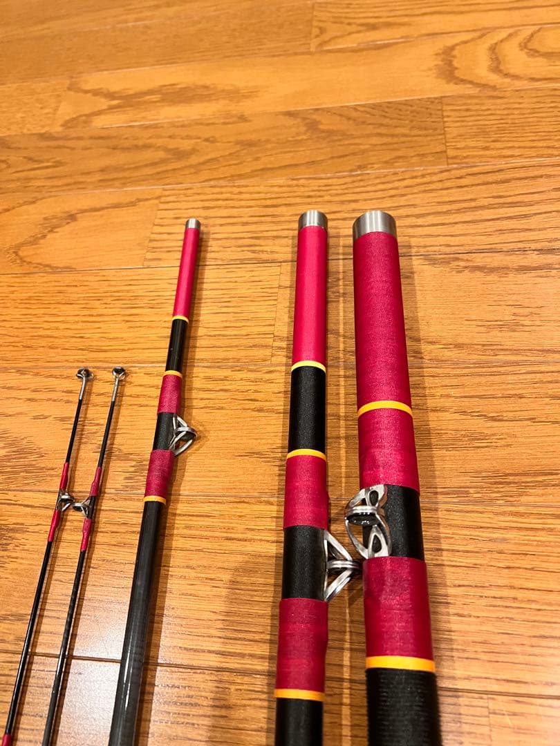 まる がまかつ がま石 18号 並継 5.4m　石鯛 未使用に近い